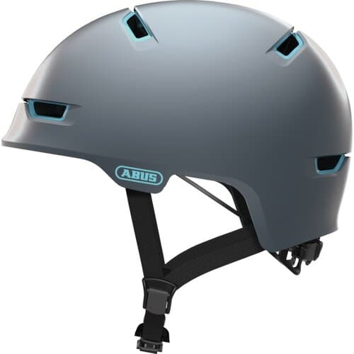 Kask rowerowy ABUS Scraper 3.0 Ace Szaro-niebieski Miejski (rozmiar M)