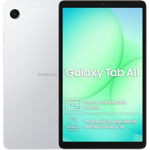 Tablet SAMSUNG Galaxy Tab A11 8.7" 8/128 GB LTE Wi-Fi Srebrny