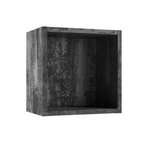 Defra Kubik wiszący Metro 30 czarny beton 30x30x20cm