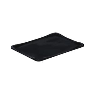 Pokrywa Eurobox 30 x 40 cm czarna 100% recykling