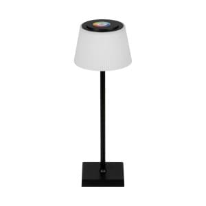 KingBerry Lampka stołowa Mufa CCT+RGB 14W 3000/4000/5000K+RGB czarna