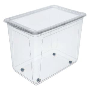 Keeeper Pojemnik Clearbox Bert 63 l z kółkami i pokrywą