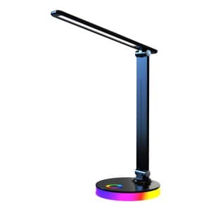 MiLAGRO Lampka biurkowa LED BRUNO 5W 3000-6500K+RGB 300lm czarna