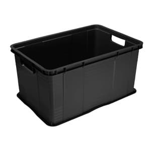 Rotho Pojemnik euro-box AGILO 55l 31 x 39 x 59 cm czarny