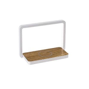 Rabalux Lampa stołowa LED BULDUS 4W 3000K 160lm biel-dąb