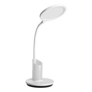 ORO Lampka biurkowa LED POLIS 8W 3000/4000/6000K 400lm biała