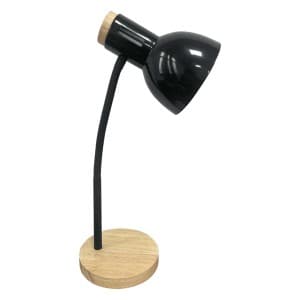 DPM Lampka biurkowa 1xE27 40W czarna
