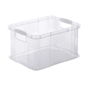 Pojemnik euro-box AGILO 17,5l 39 x 29 x 21,5 cm transparentny