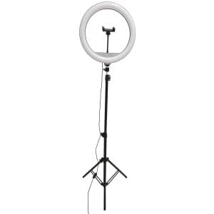 Goldlux Lampa LED SELFIE USB 15W 2700/4000/6500K 330lm śr. 36cm